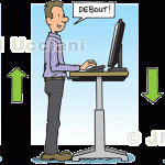 Bureau ajustable