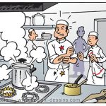 Situations d'accidents pour formation secourisme cuisine