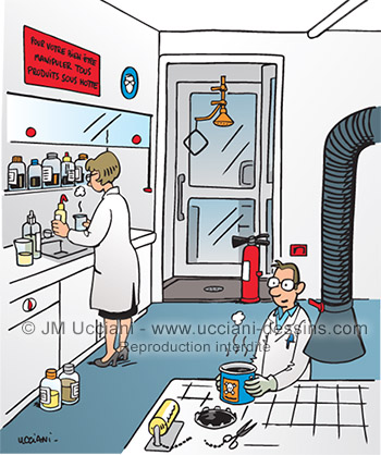 Sécurité en laboratoire et risques chimiques
