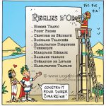 Les règles d'or en entreprise escaliers-appuis